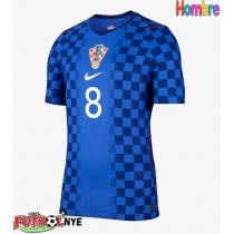 Camiseta Croacia Mateo Kovacic #8 Visitante Equipación Mundial 2026 manga corta